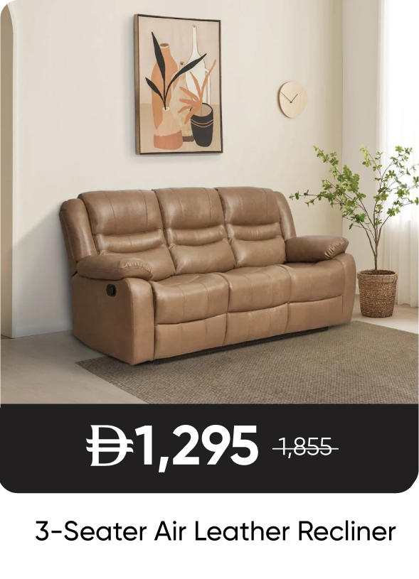 RSU-SD-3S Air Leather Recliner